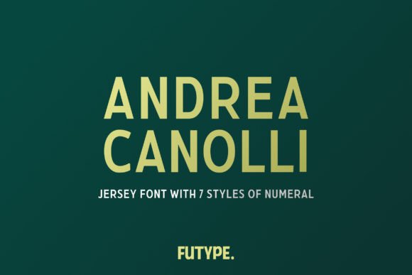 Andrea Canolli: A Sports Typeface Review for Makers