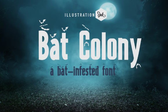 Bat Colony: A Hand-Crafted Chunky Sans Serif Review