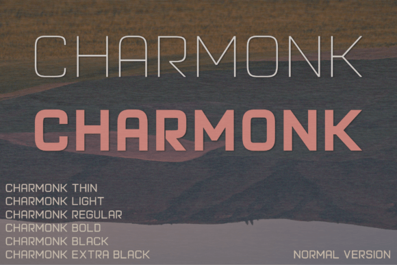Charmonk Typeface: Elevating Brand Identity with Modern Elegance