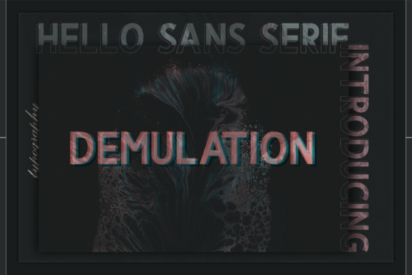 Demulation: A Modern Sans Serif for Editorial Clarity