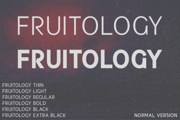 Fruitology: A Modern Sans Serif Font for Professional Brand Identity
