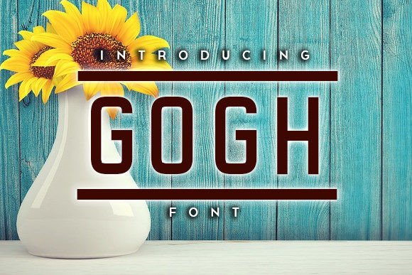 Gogh: A Modern Sans Serif Typeface for Editorial Design