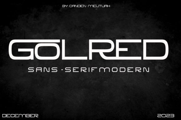 Golred: The Minimalist Sans Serif Font for Scroll-Stopping Marketing