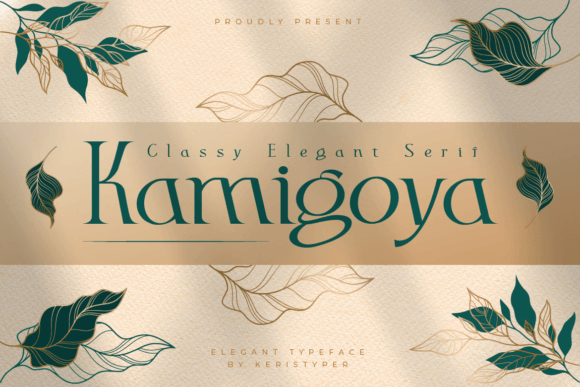 Kamigoya: The Serif Typeface That Elevates Your Brand Identity