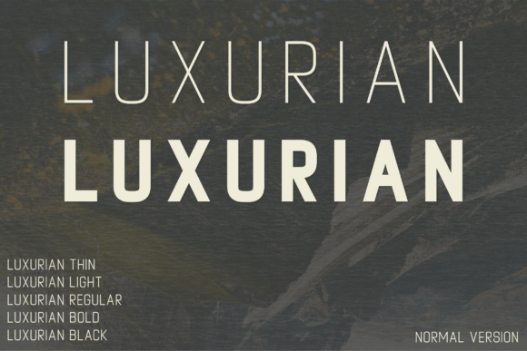 Luxurian Typeface: Elevating Editorial Design with Modern Elegance