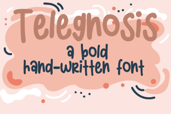 PN Telegnosis: A Whimsical Handwritten Font for Creative Crafters