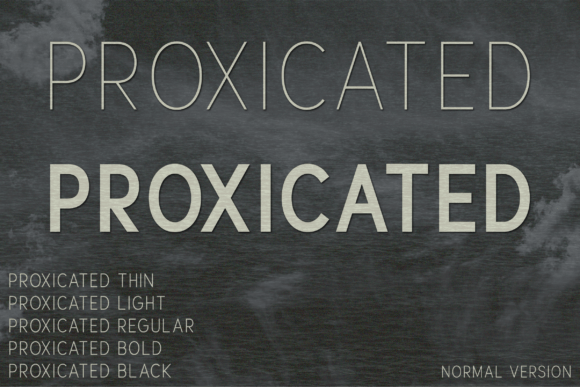 Proxicated Typeface: Elevating Handmade Brand Identity