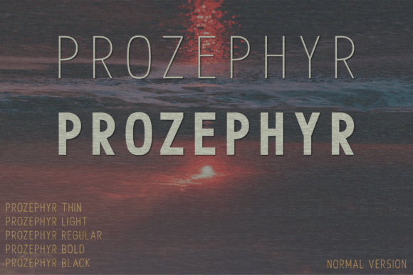 Prozephyr Typeface Review: Elevating Brand Identity with Modern Elegance