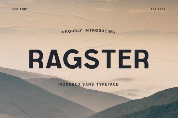 Ragster: The Rounded Sans Serif Font for Modern Business Branding