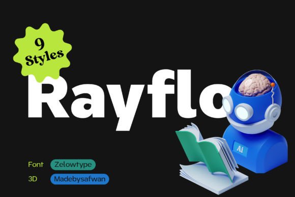 Rayflo Typeface: A Calm Choice for Editorial Design
