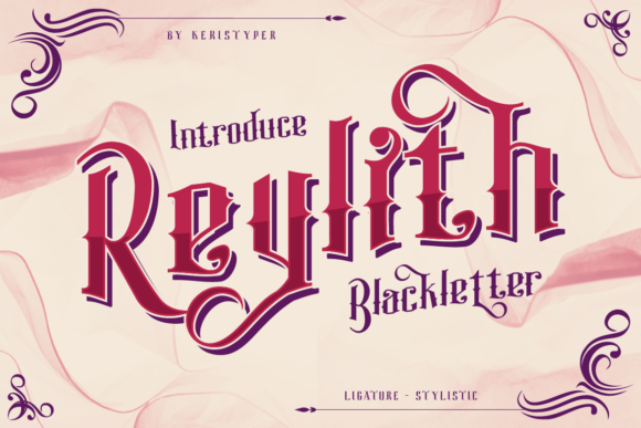 Reylith Typeface Review: A Bold Blackletter for Modern Brand Identity