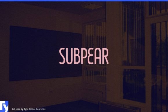 Subpear Typeface Review: A Friendly Display Font for Editorial Design