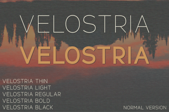 Velostria: The Minimalist Sans Serif for Modern Editorial Design